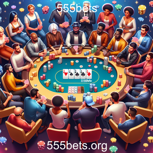 Descubra o Mundo do Poker na 555bets